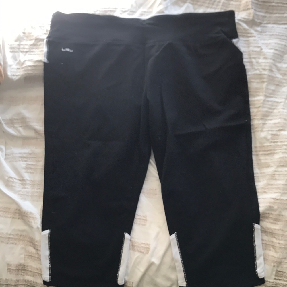 Lauren Ralph Lauren black and white shorts size L